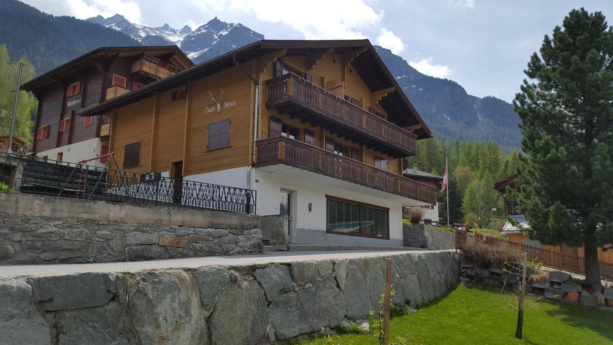 Chalet Hirsch Grächen Extérieur photo